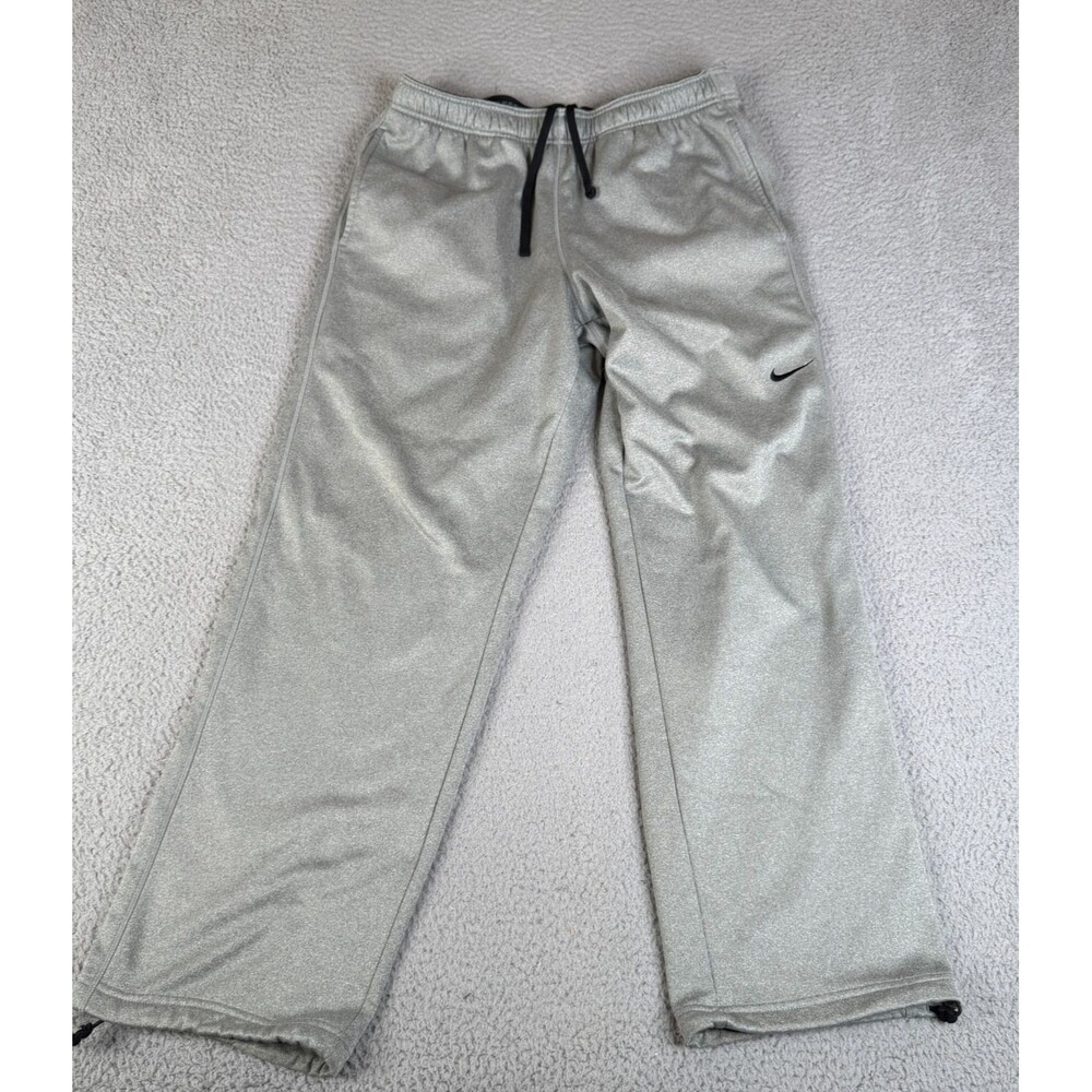 NIKE Knock Out Sweatpants Mens XL Therma-Fit Fitness Cinch Ankle 32X32 Workout